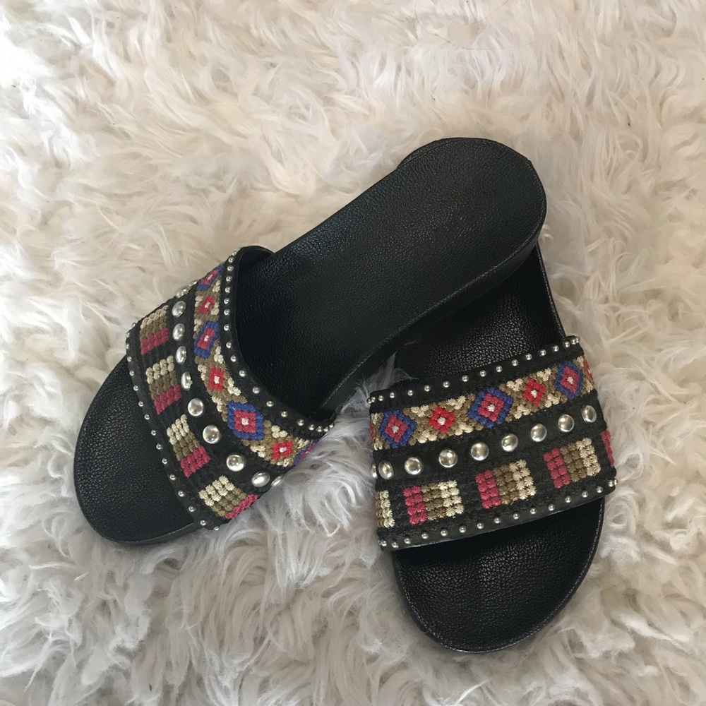 Schutz Slides Size 8.5 Worn twice